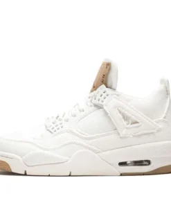 Air Jordan 4 Retro x Levi's 'White Denim'