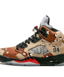 Air Jordan 5 Retro x Supreme 'Desert Camo'