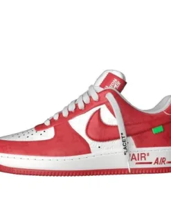 Nike x LOUIS VUITTON LV Air Force 1 Low 'Red White'