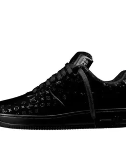Nike x LOUIS VUITTON Air Force 1 Low 'Black Anthracite'