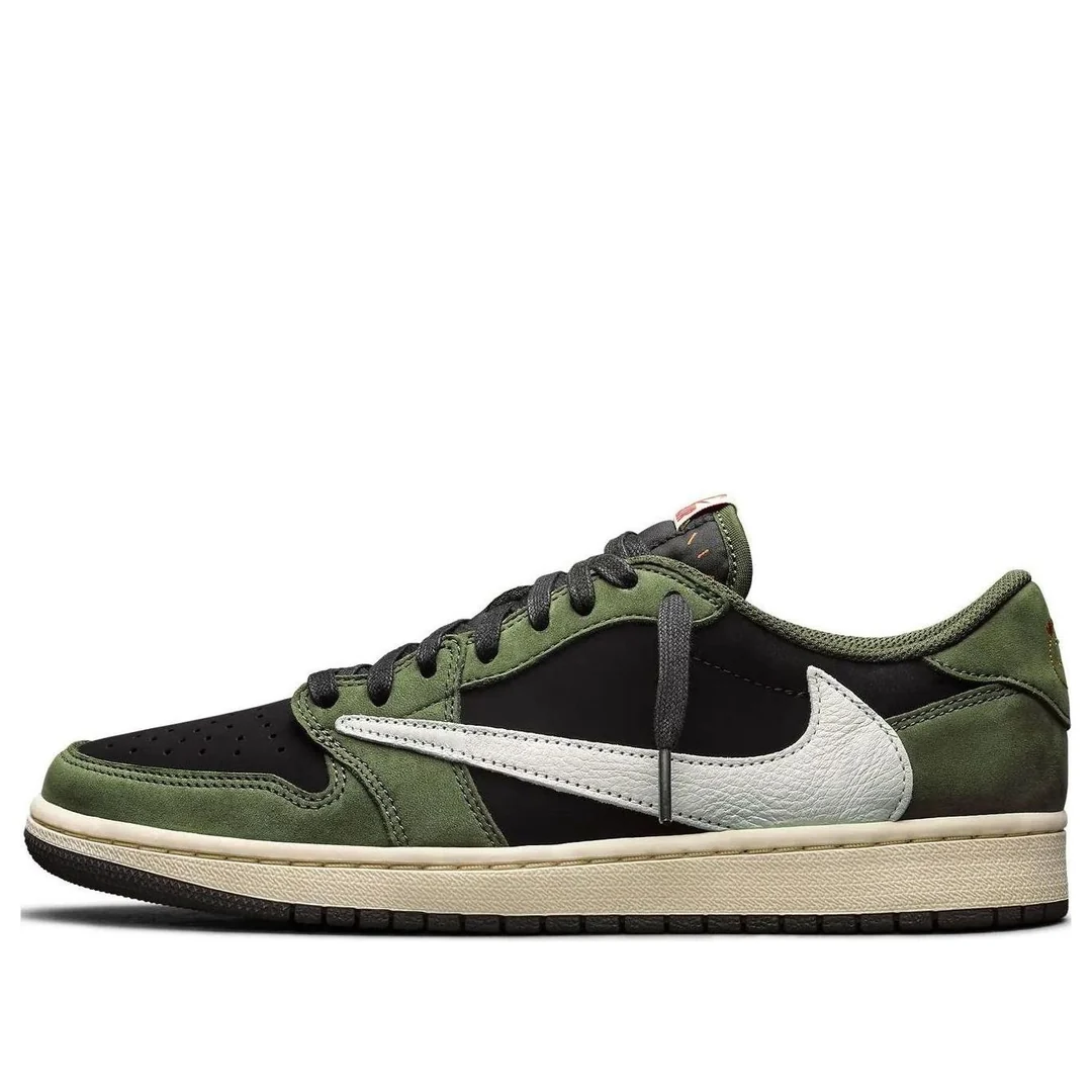 Air Jordan 1 Low OG x Travis Scott 'Olive Green'