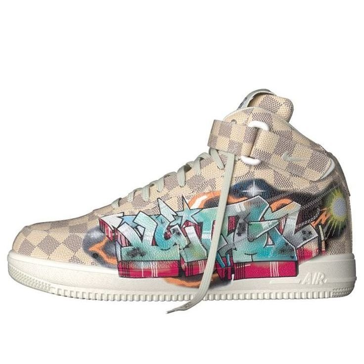 Nike x LOUIS VUITTON LV Air Force 1 Mid 'Beige'